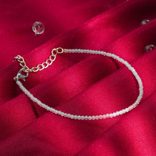 Clear-quartz-anklet
